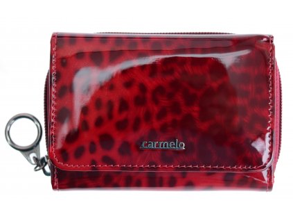 Dámska kožená peňaženka Carmelo 2105 T Red červená