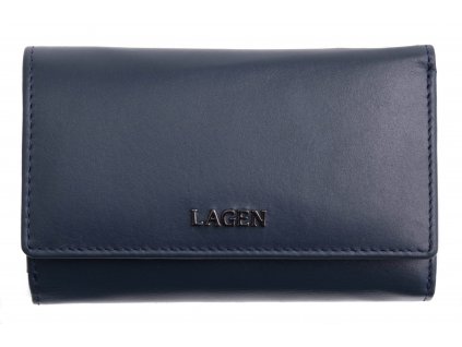 Dámska kožená peňaženka Lagen BLC 5304/222 modrá