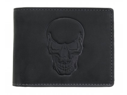 Pánská kožená peněženka Lagen 66-6535 LEBKA černá