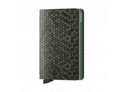 ORIGINAL JPG Hexagon Slimwallet Green Green Front