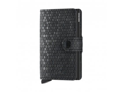 ORIGINAL JPG Hexagon Miniwallet Black Black Front