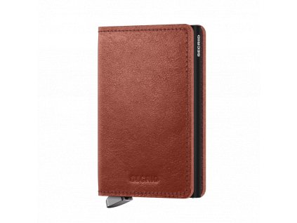 Basco Slimwallet Brown Black Front