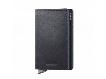 Basco Slimwallet Navy Black Front