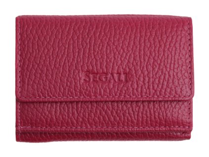 Malinká dámská kožená peněženka Segali SG1756 růžová Magenta