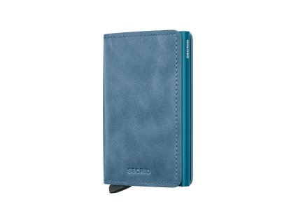 ORIGINAL JPG Vintage Slimwallet Teal Teal Front