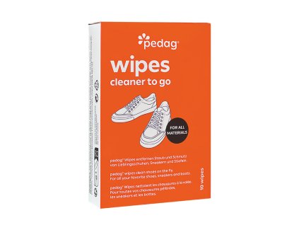 Pedag WIPES čístící ubrousky na boty