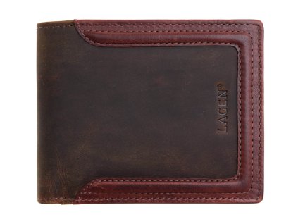 Pánská kožená peněženka BLC-6128-224 koňaková s RFID
