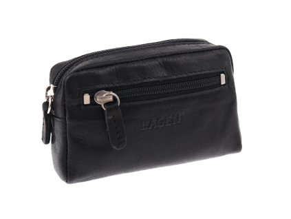 Kožená klíčenka Lagen K-2011 černá