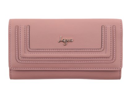Dámská kožená peněženka Lagen Atreya PEACH