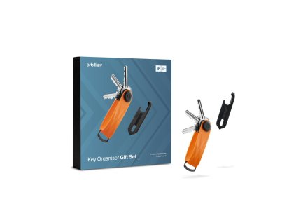 Orbitkey Key Organiser Set Active Tangerine and MT v2 Black 2