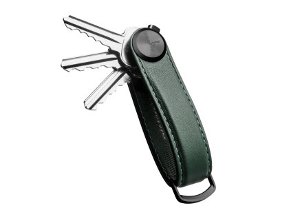 Kožená kľúčenka Orbitkey Pro Evergreen zelená