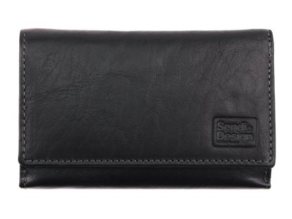 Dámská kožená peněženka Sendi Sana černá