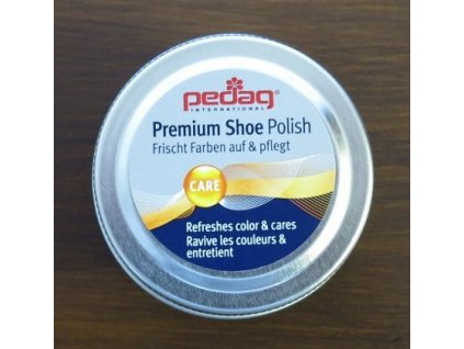 PEDAG Premium Shoe Polish 50 ml krém na koženou obuv -  barva fuchsiová