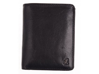 Velká pánská kožená peněženka Cosset 4416 Komodo černá