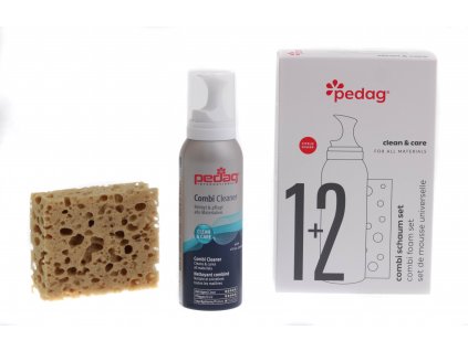 PEDAG Combi Set čistiaca pena s hubkou 125 ml citrus