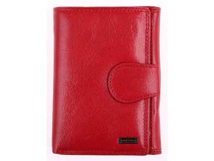 Dámská kožená peněženka Cosset 4409 Red Flamengo červená
