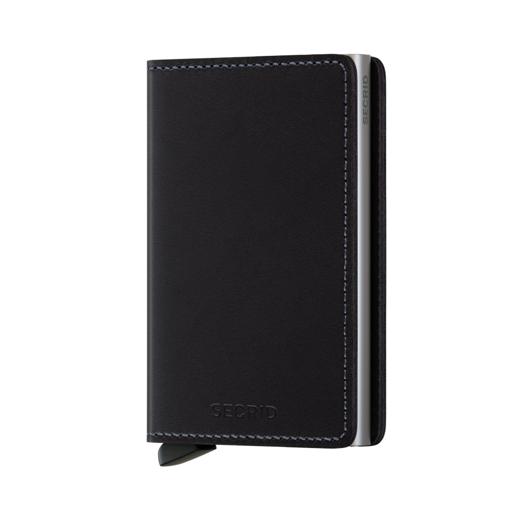Kožená peněženka SECRID Slimwallet Original Black černá
