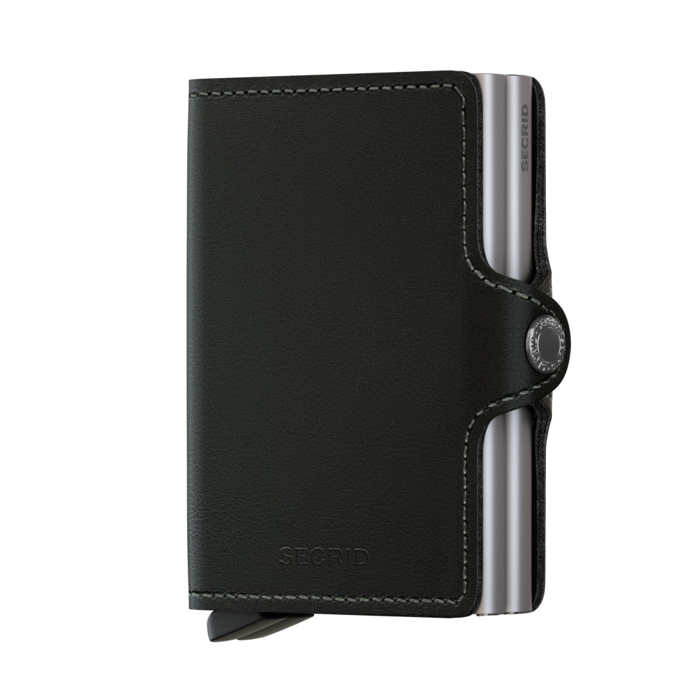 Kožená peněženka SECRID Twinwallet Original Black černá