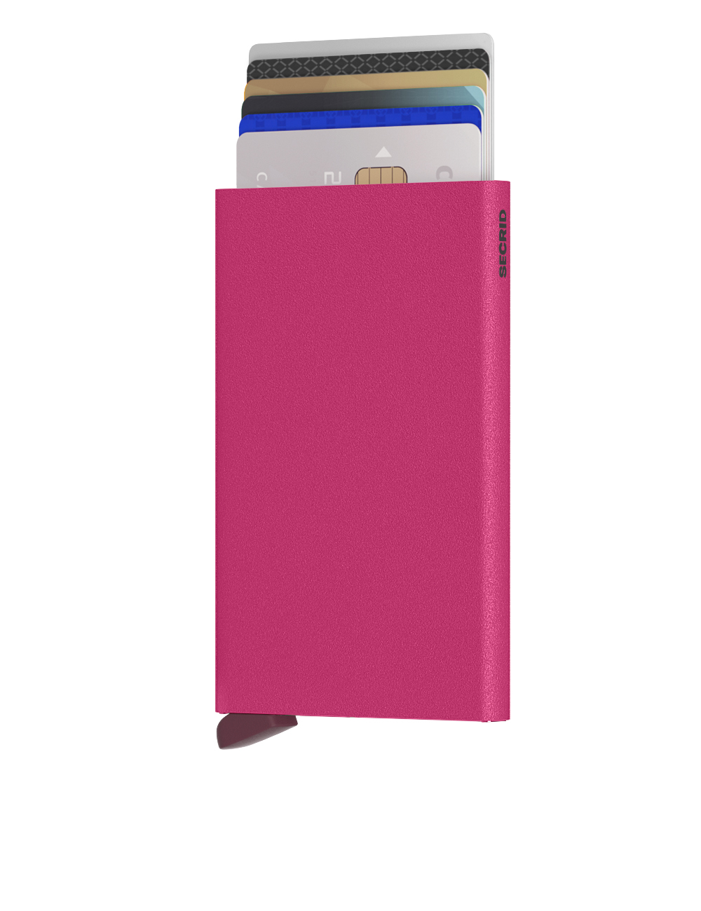 Kovové pouzdro na karty SECRID Cardprotector Powder Fuchsia fuchsiová