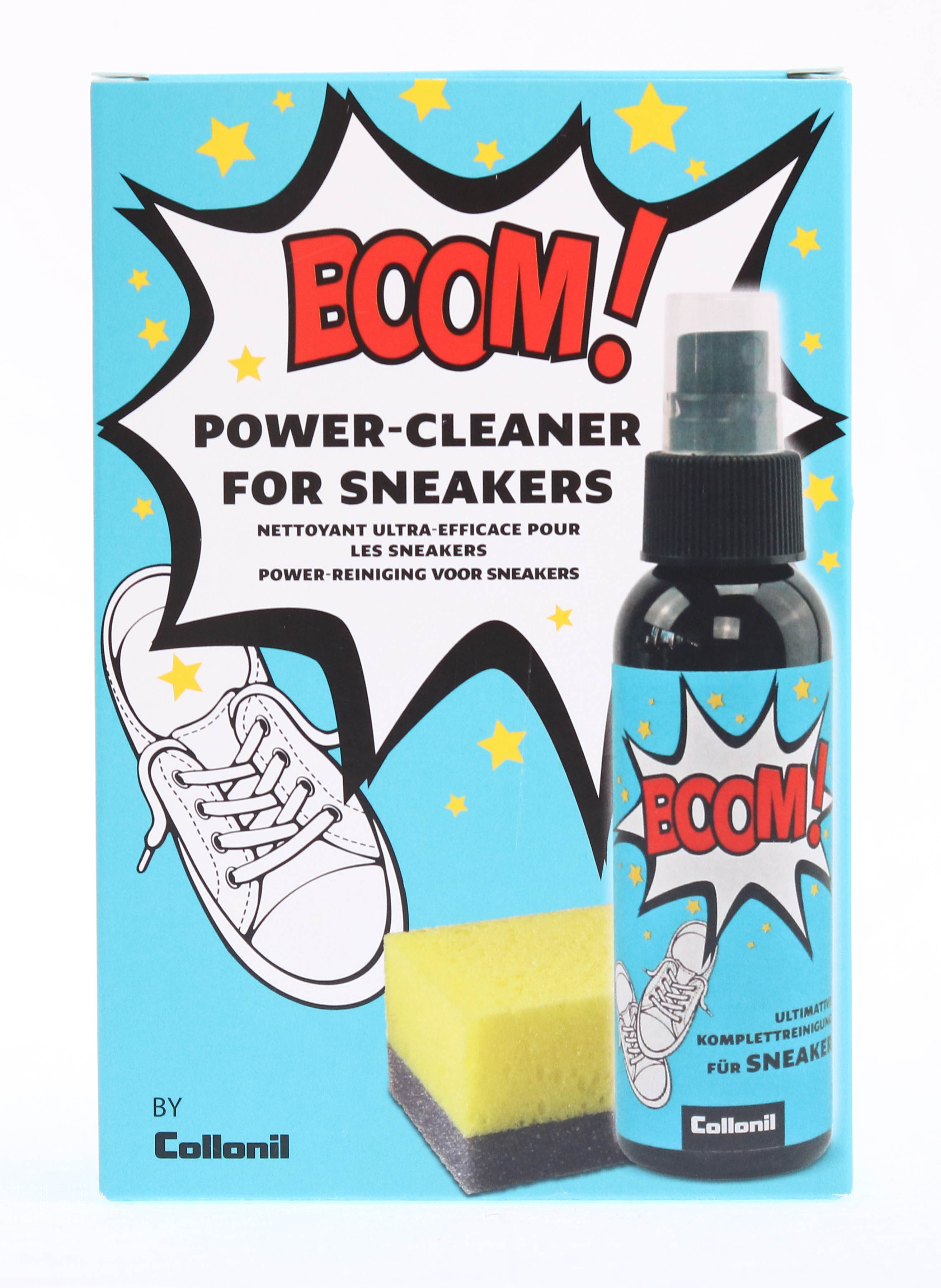 Collonil BOOM čistící set na tenisky 100 ml