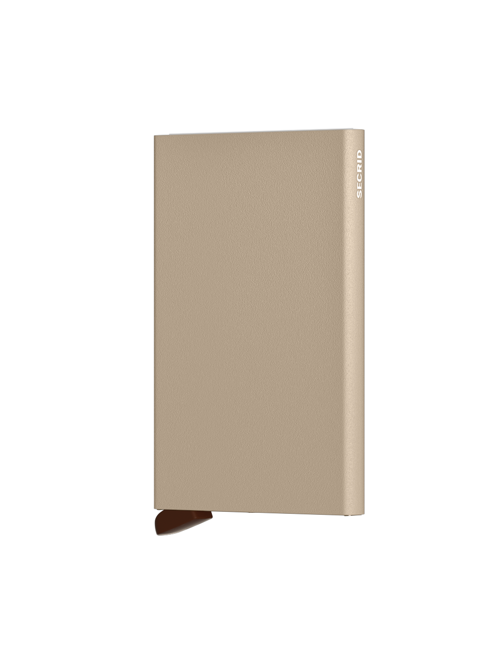 Hliníkové pouzdro na platební karty SECRID Cardprotector Powder Desert béžová
