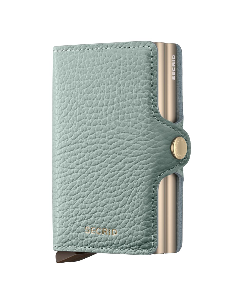 Kožená peněženka SECRID Twinwallet Pebble Sea Green světle zelená