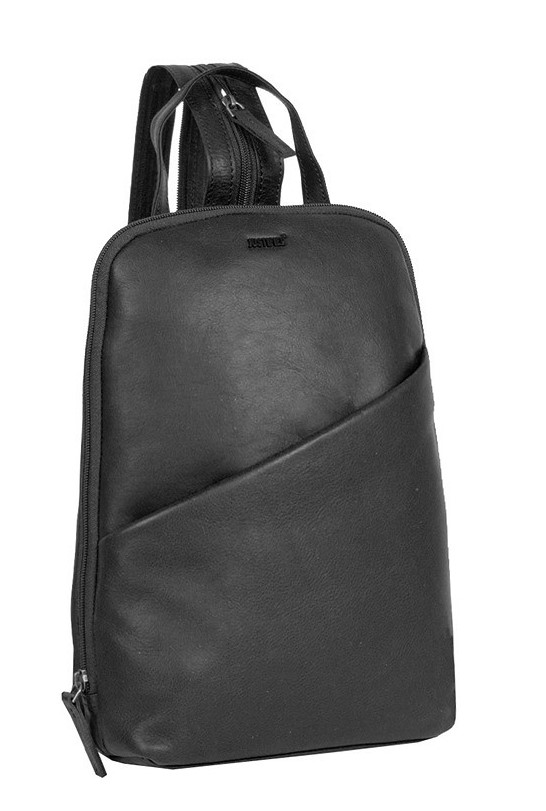 Kožený batoh Justified Elope černý