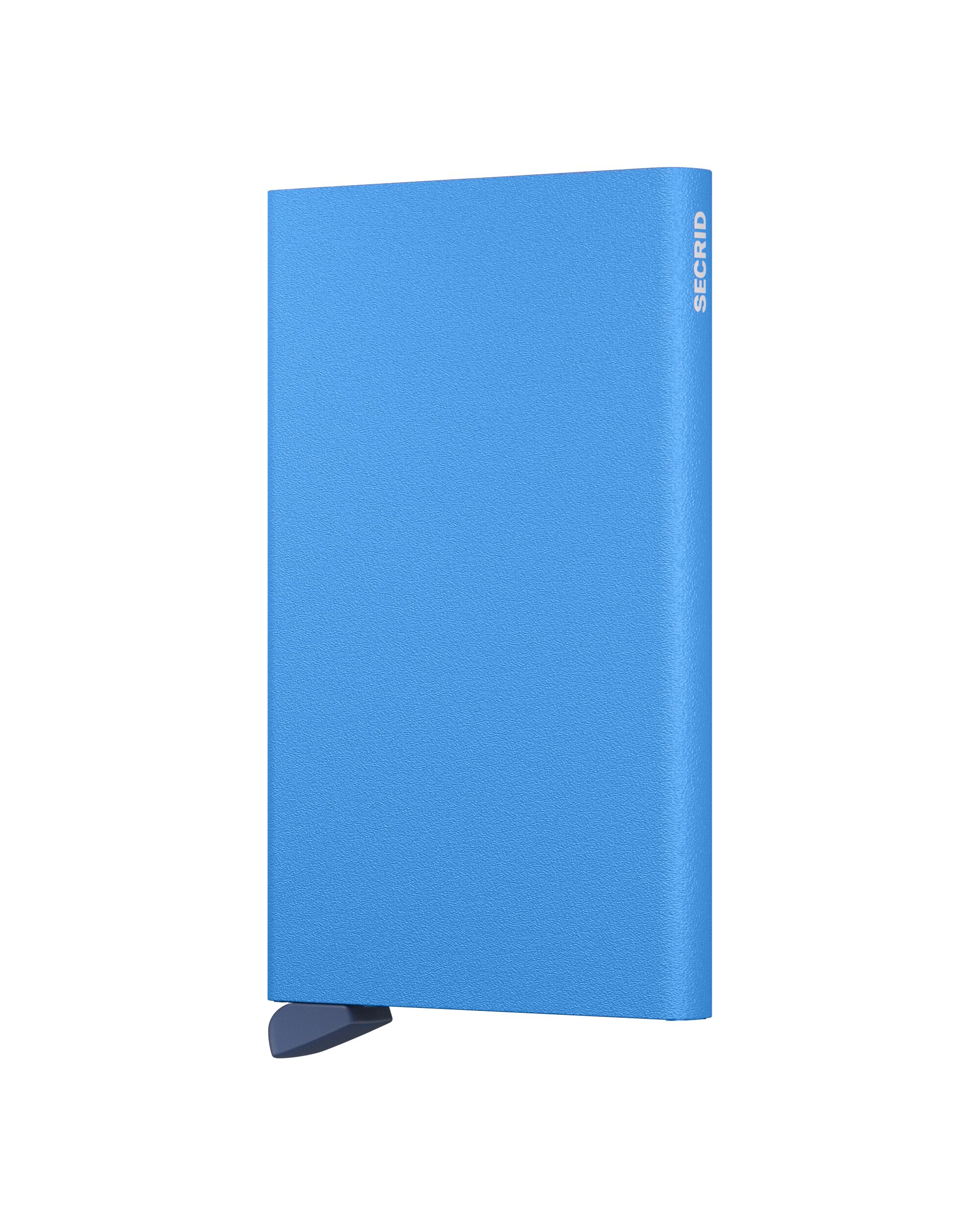 Hliníkové pouzdro na platební karty SECRID Cardprotector Powder Ultra Blue modré