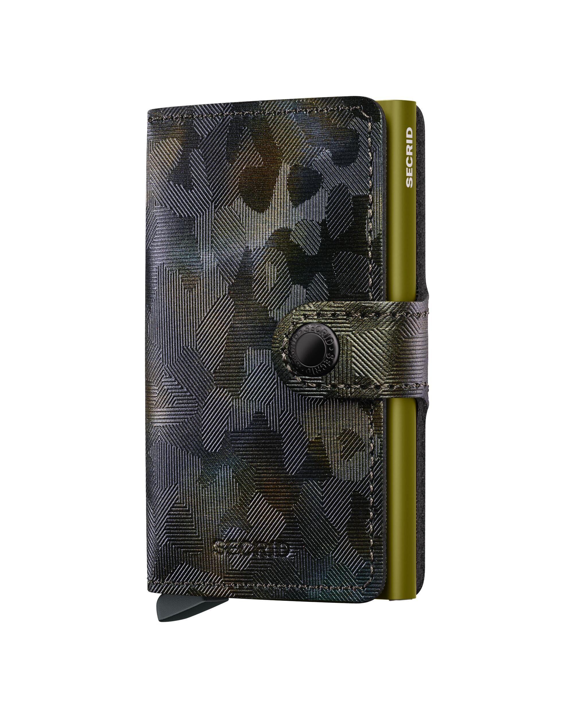 Kožené pouzdro na karty SECRID Miniwallet Jungle Moss