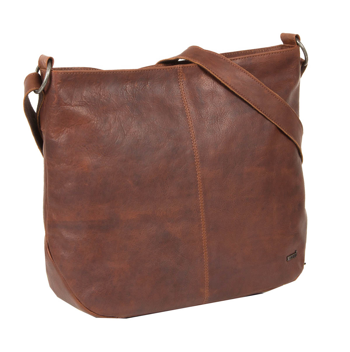 Dámská kožená crossbody kabelka Justified Randys hnědá