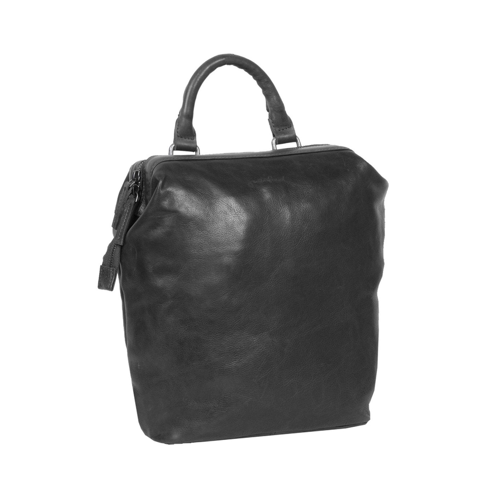 Kožený batoh Justified Egon černý