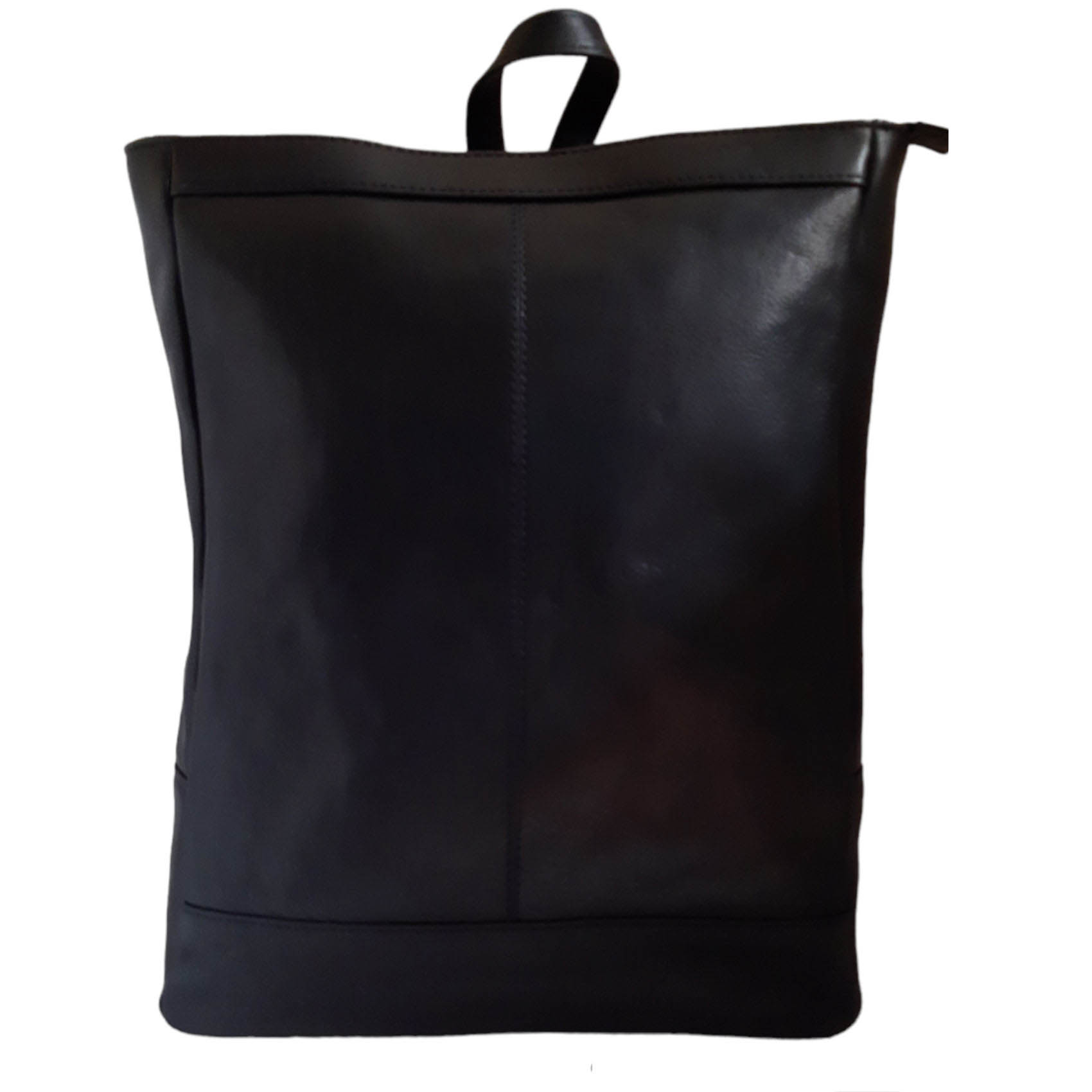 Sendi Design Kožený městský batoh na notebook Sendi Vest černý