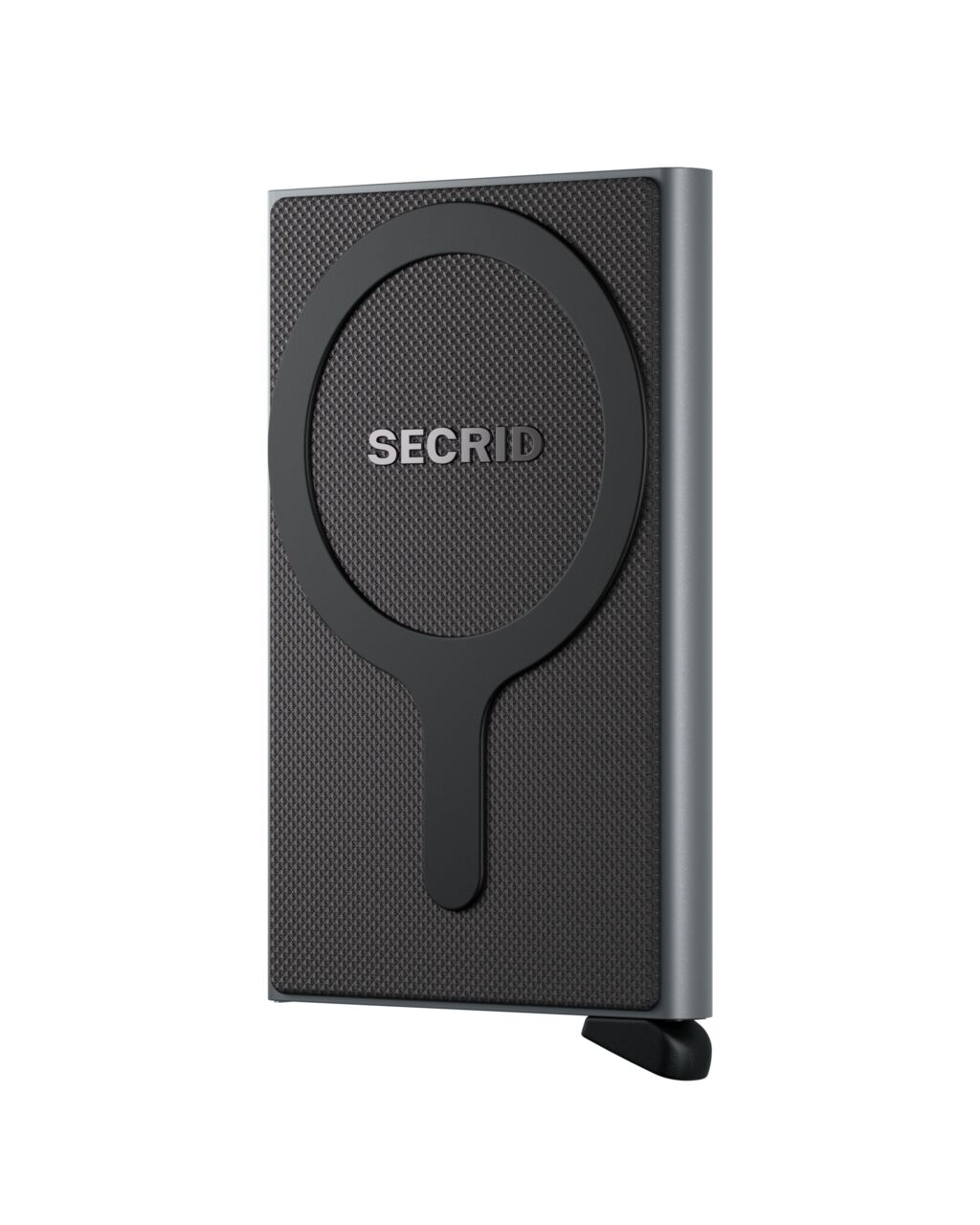 Levně Kovové pouzdro na karty SECRID Cardprotector for Magsafe Titanium šedé