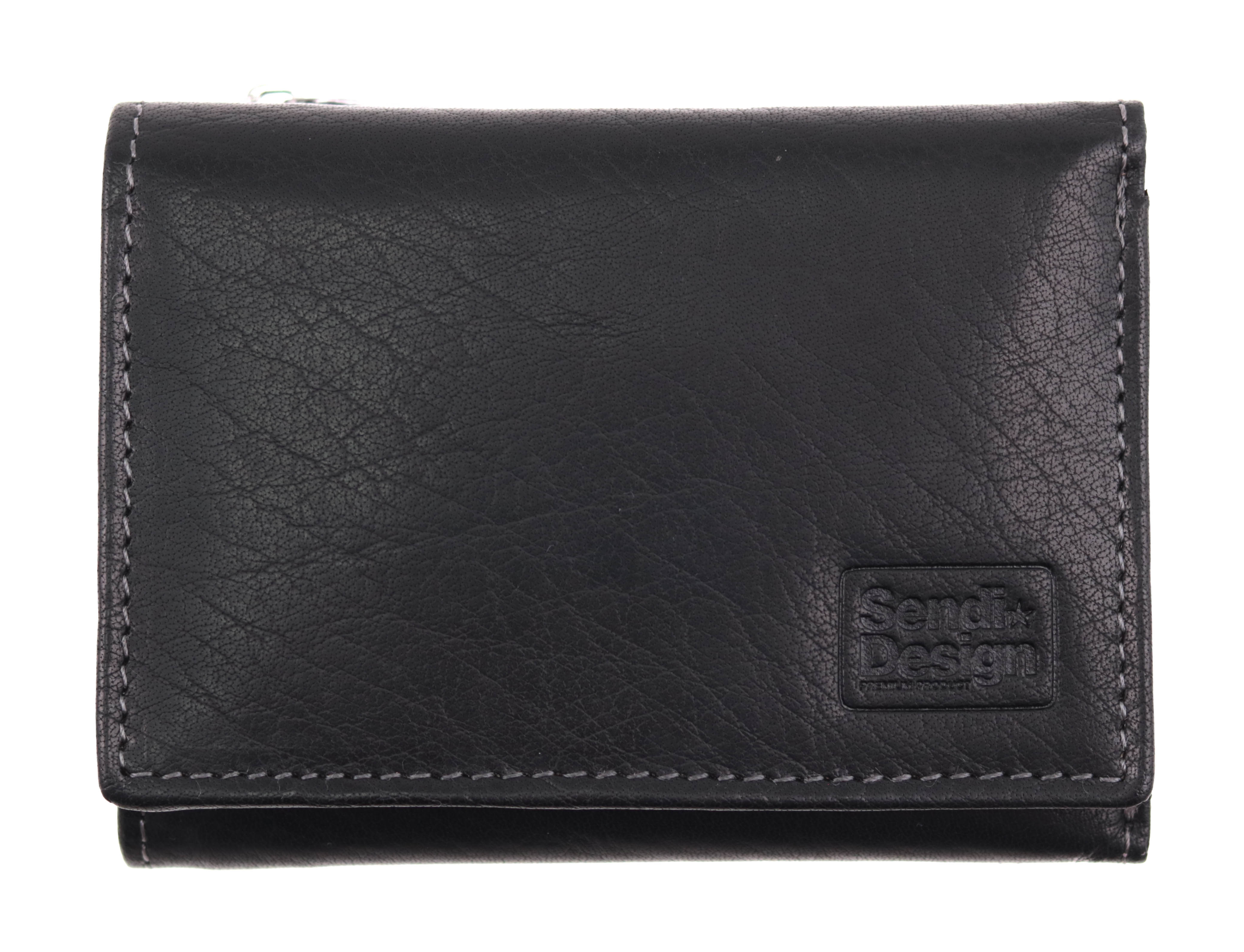 Sendi Design Dámská kožená peněženka Sendi Teja černá