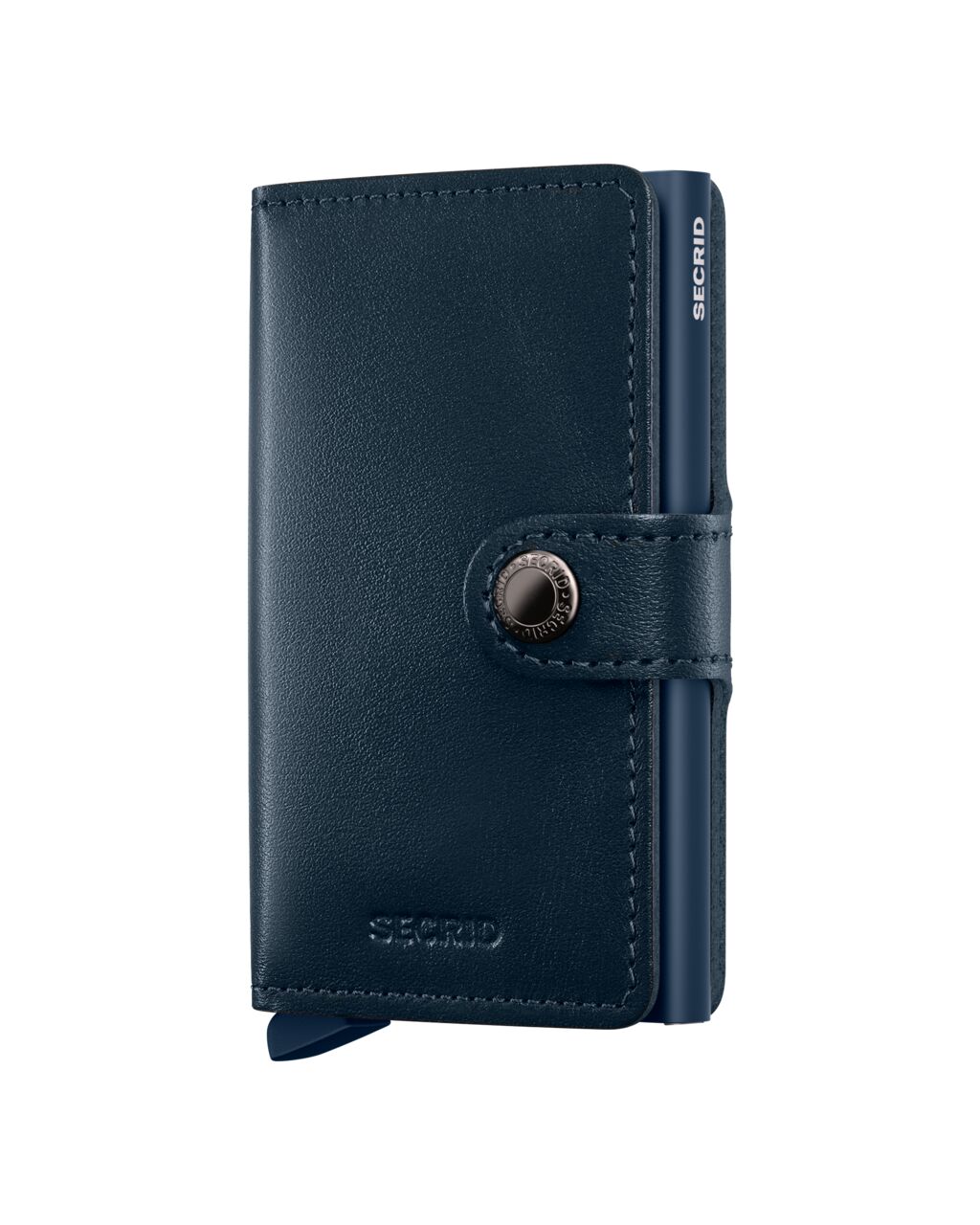 Kožená peněženka SECRID Miniwallet Original Navy-Navy modrá