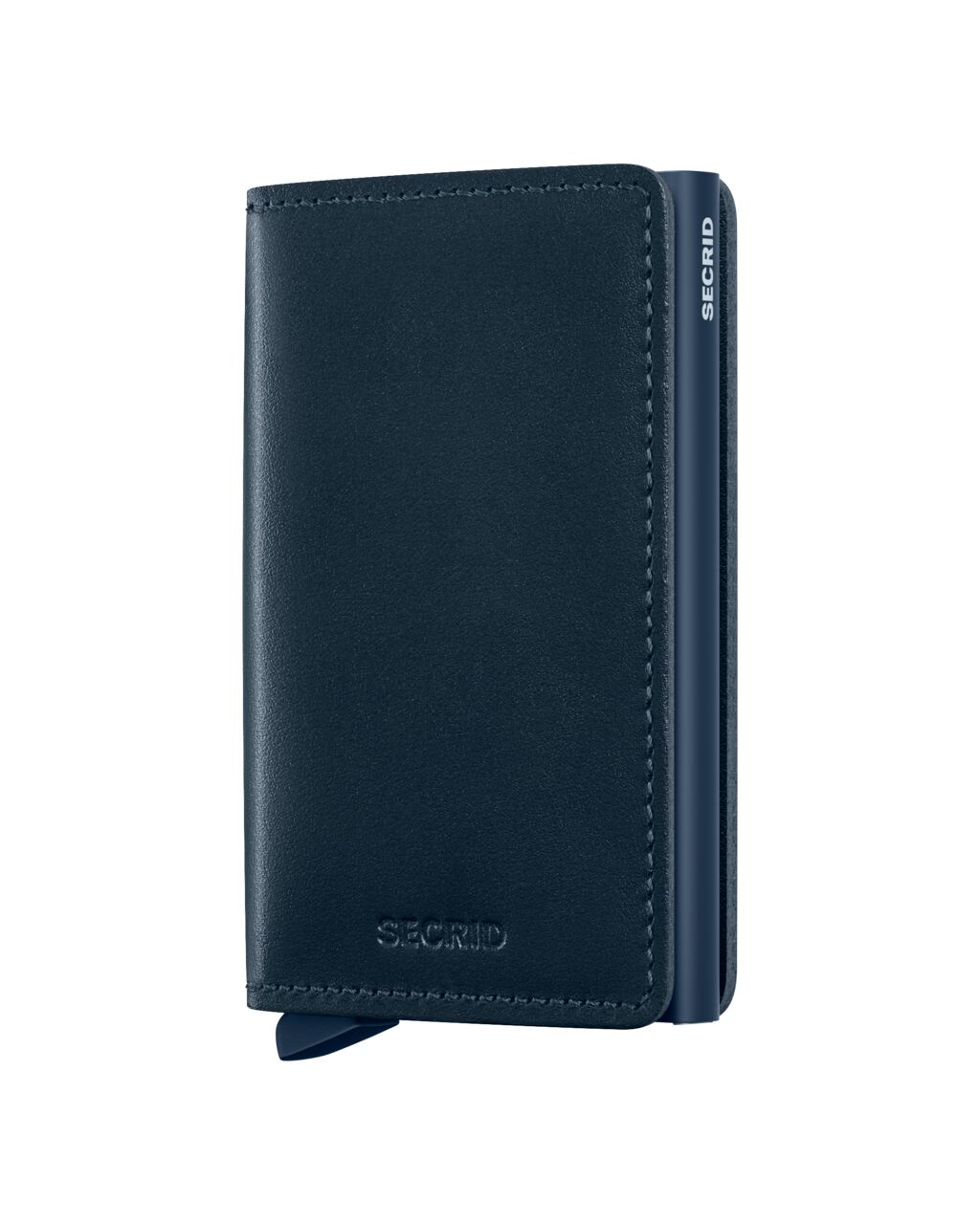Kožená peněženka SECRID Slimwallet Original Navy-Navy modrá