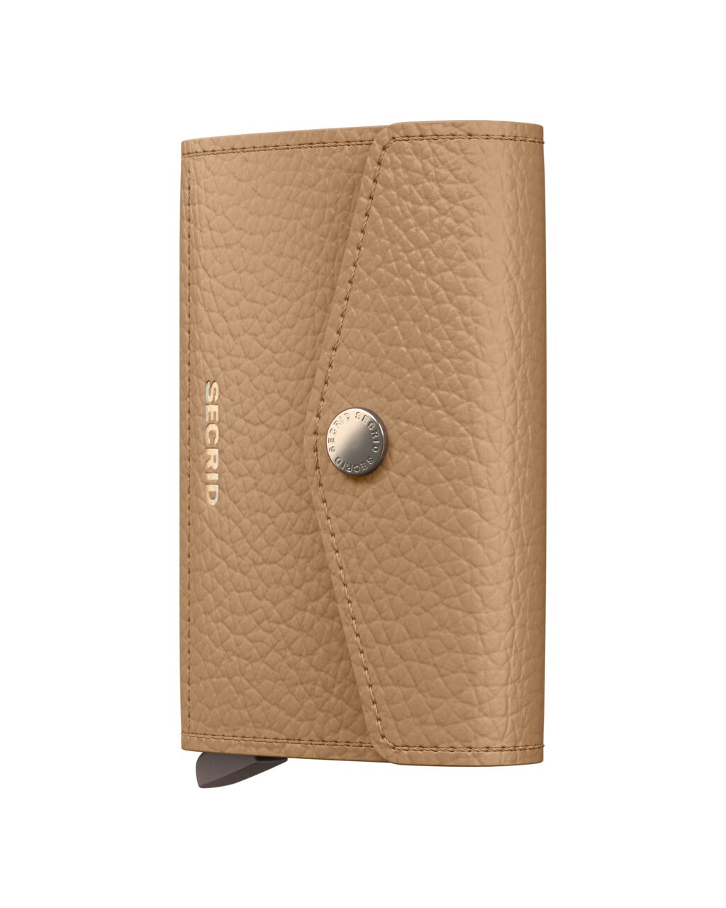 Kožená peněženka SECRID Envelope Wallet Pebble Cappuccino hnědá