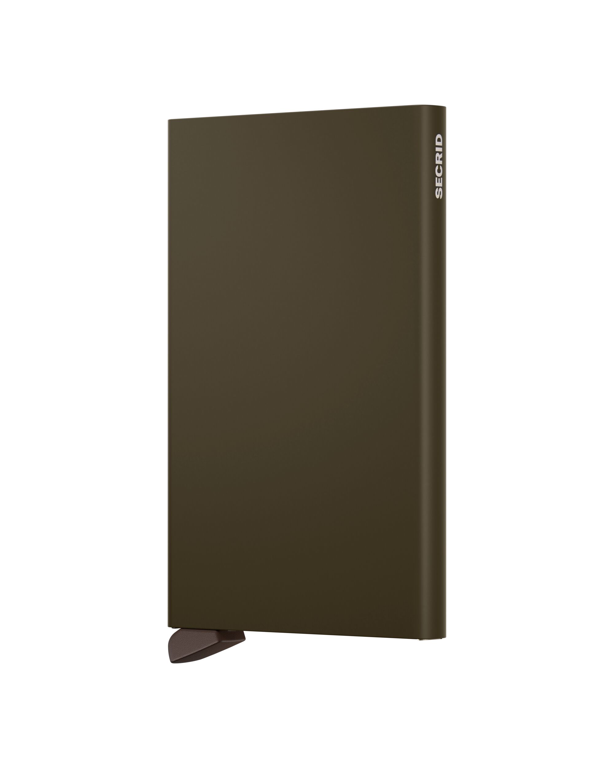 Kovové pouzdro na karty SECRID Cardprotector Cedar hnědé