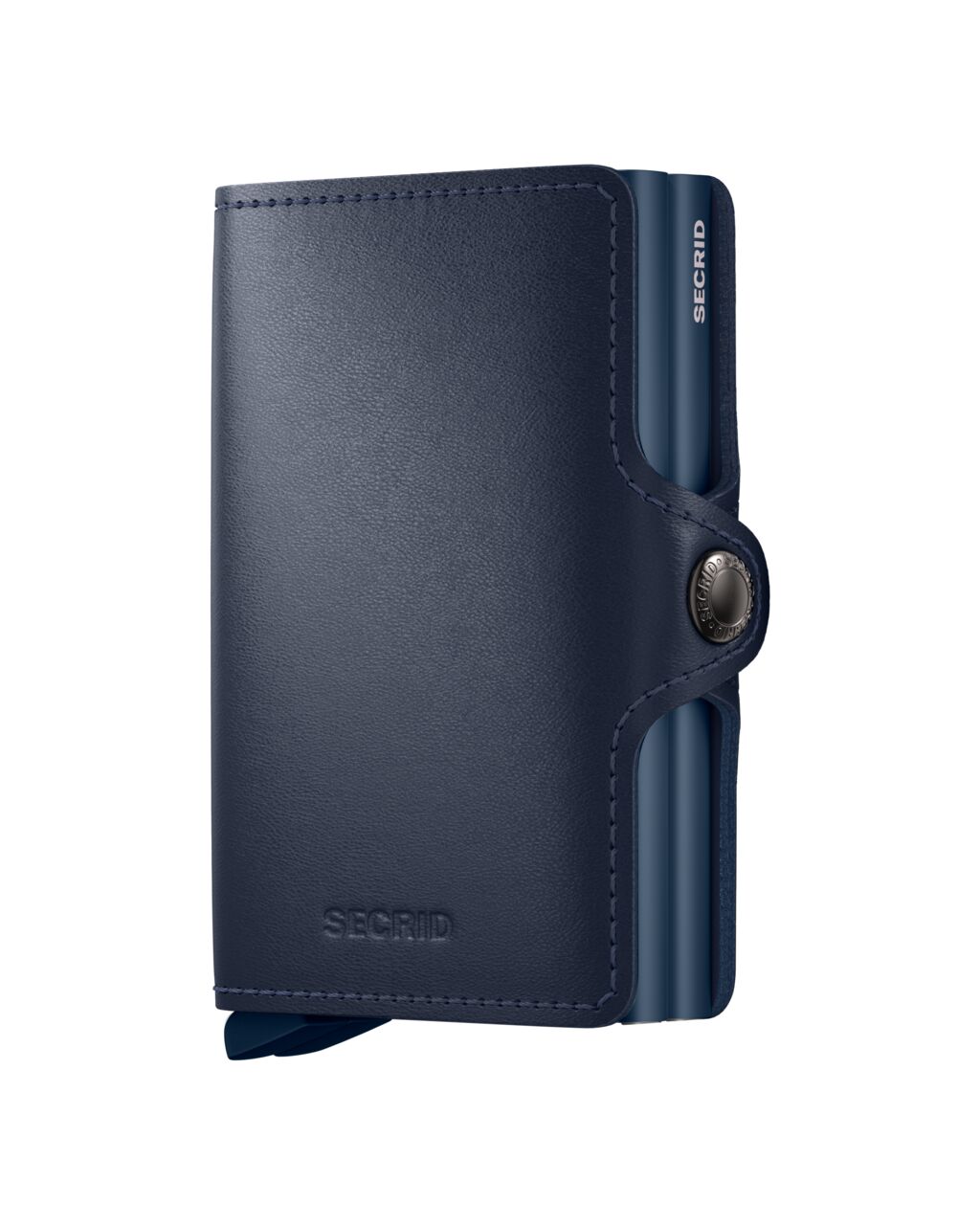 Kožená peněženka SECRID Twinwallet Original Navy-Navy tmavě modrá