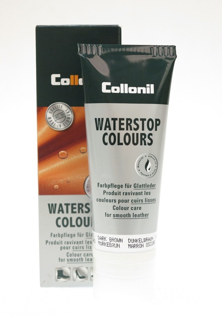 Collonil Waterstop 75 ml SVĚTLE HNĚDÝ impregnační krém na boty