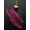 Kožešinový lem na kapuci z finského mývalovce 2084 FUCHSIE