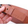 Pánský kožený opasek Black Hand 090-70 světle hnědý