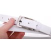 Dámský kožený opasek Penny Belts 2519 bílý
