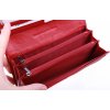 Velká dámská kožená peněženka Carmelo 2109H Red