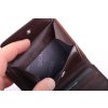 Pánska kožená peňaženka Segali W81042 tmavohnedá + koňakovo hnedá