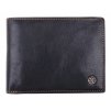 Pánská kožená peněženka Segali 907.114.2007 černá + koňak