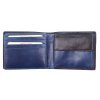 Pánská kožená peněženka Segali 907.114.026 černá + tmavě modrá