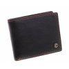 Pánská kožená peněženka Segali 907.114.026 černá + koňak
