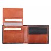 Pánská kožená peněženka Segali 907.114.026 černá + koňak