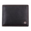 Pánská kožená peněženka Segali 907.114.026 černá + koňak